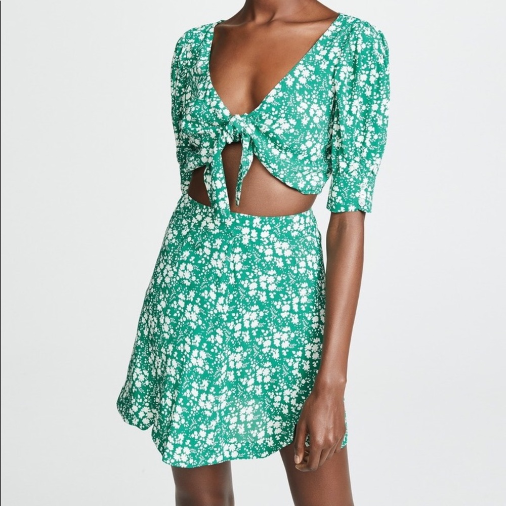 FOR LOVE AND LEMONS zamora print SKIRT